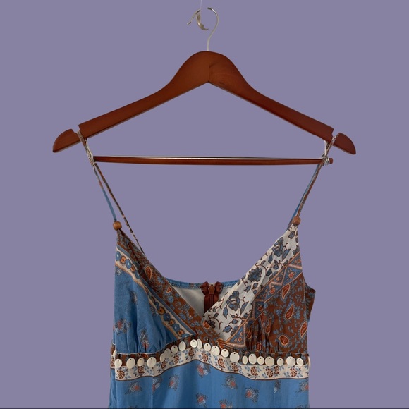 Boho Beaded Midi Dress - Twenty One - Picture 5 of 5